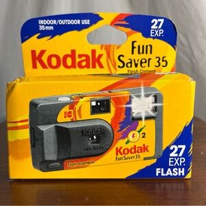 Kodak Fun Saver 35mm Single Use Film Disposable Camera EXP 03/2005 - Sealed